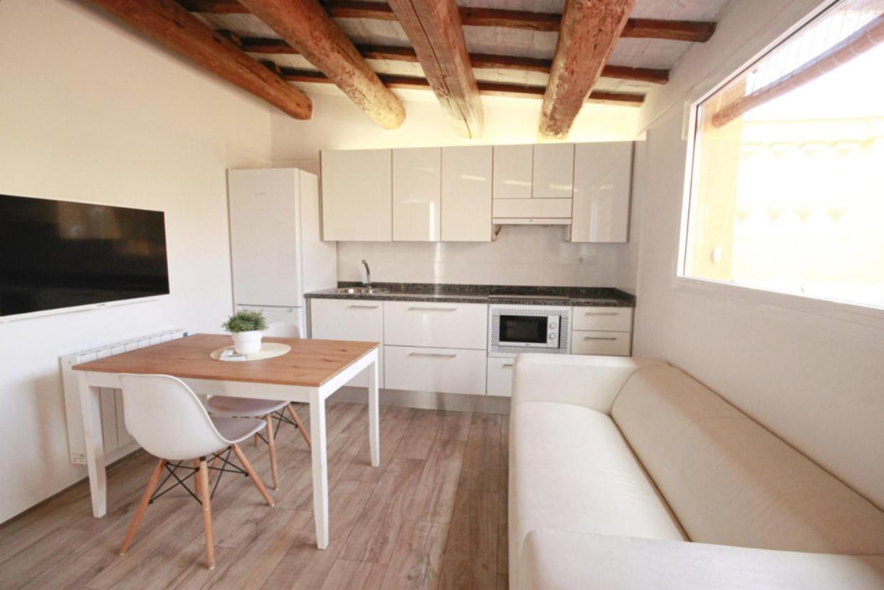 Barcelona Classic Plaza Real Apartments Bagian luar foto
