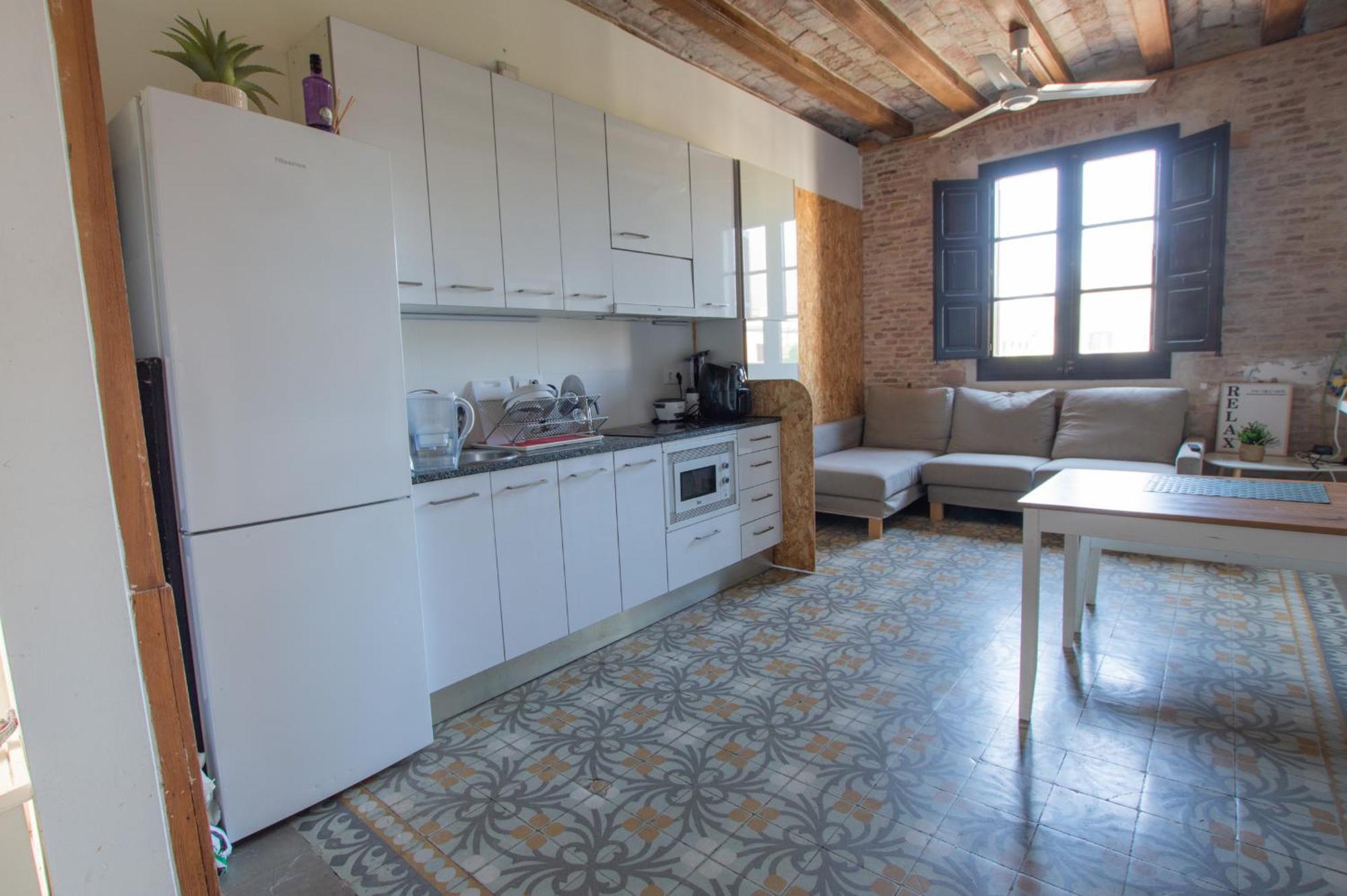Barcelona Classic Plaza Real Apartments Bagian luar foto